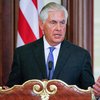 Rex Tillerson, utanríkisráðherra Bandaríkjanna, í heimsókn í Kænugarði, höfuðborg Úkraínu.
