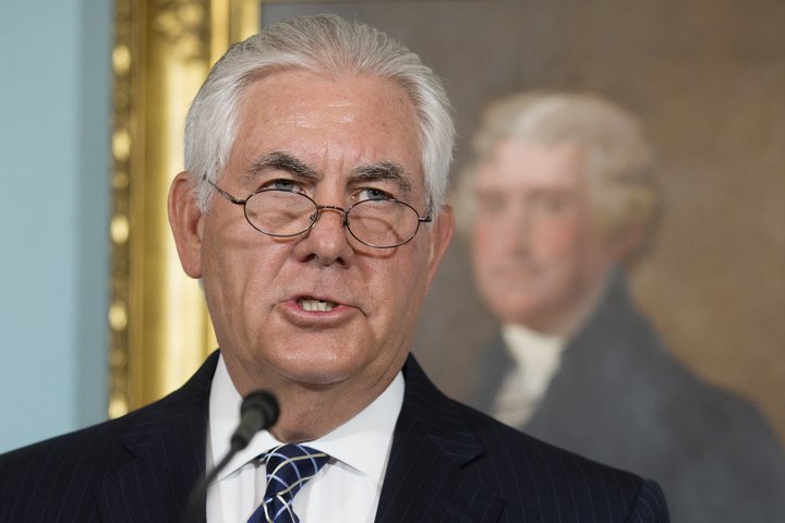 Rex Tillerson, utanríkisráðherra Bandaríkjanna.