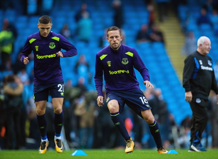 Gylfi Þór Sigurðsson Everton fótbolti knattspyrna