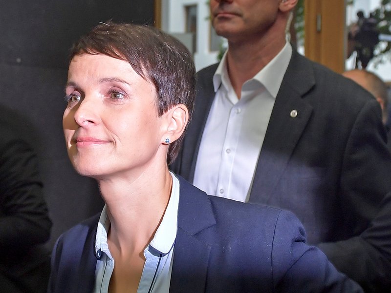 Frauke Petry hefur verið andlit Valkosts fyrir Þýskaland. Hún ætlar ekki að taka sæti með flokknum á þýska þinginu.