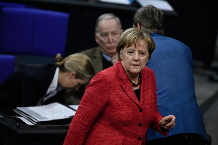 Angela Merkel kanslari Þýskaland