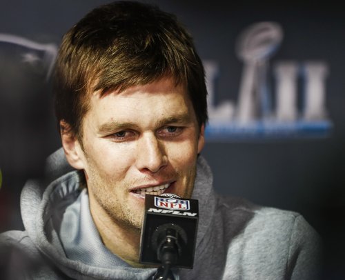 Tom Brady. Mynd: EPA