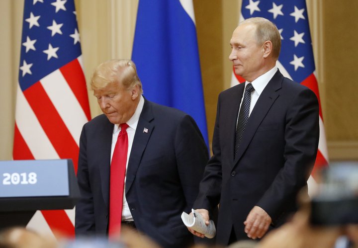 Trump Pútín Helsinki