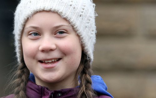 Greta Thunberg Mynd: EPA