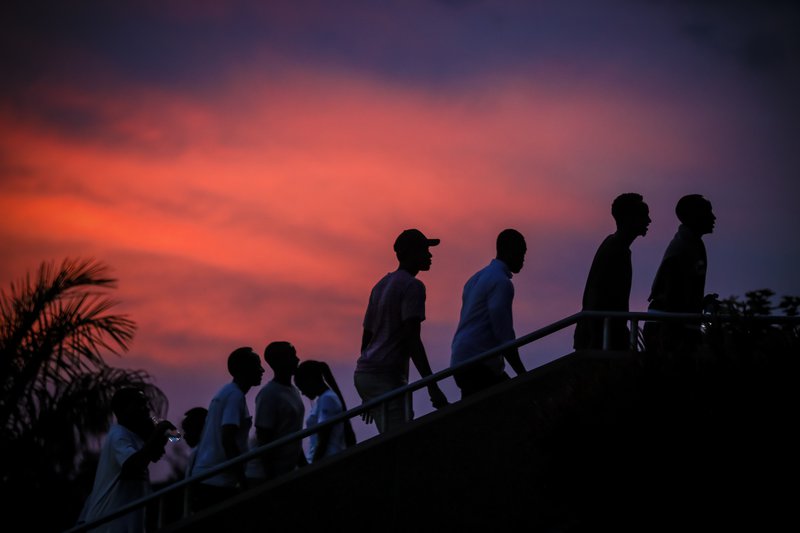 Um sextíu milljónir manna voru á vergangi innan heimalanda sinna árið 2021, m.a. vegna stríðsátaka og annarra hamfara. Milljónir flúðu til annarra ríkja. Mynd: EPA.