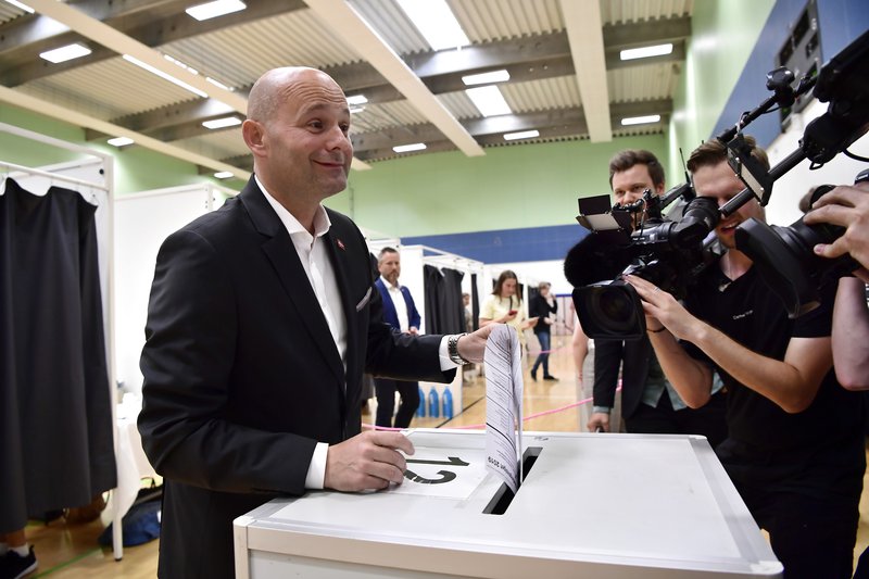 Søren Pape Poulsen fyrrverandi dómsmálaráðherra Dana. Mynd: EPA