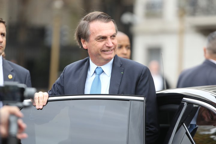 Jair Bolsonaro, forseti Brasilíu.