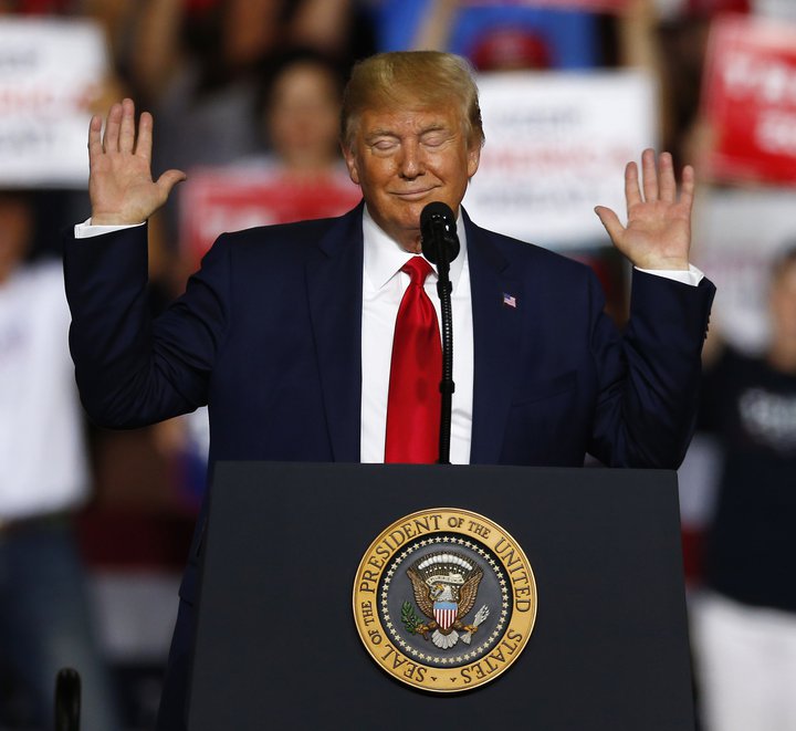 Donald Trump, forseti Bandaríkjanna.