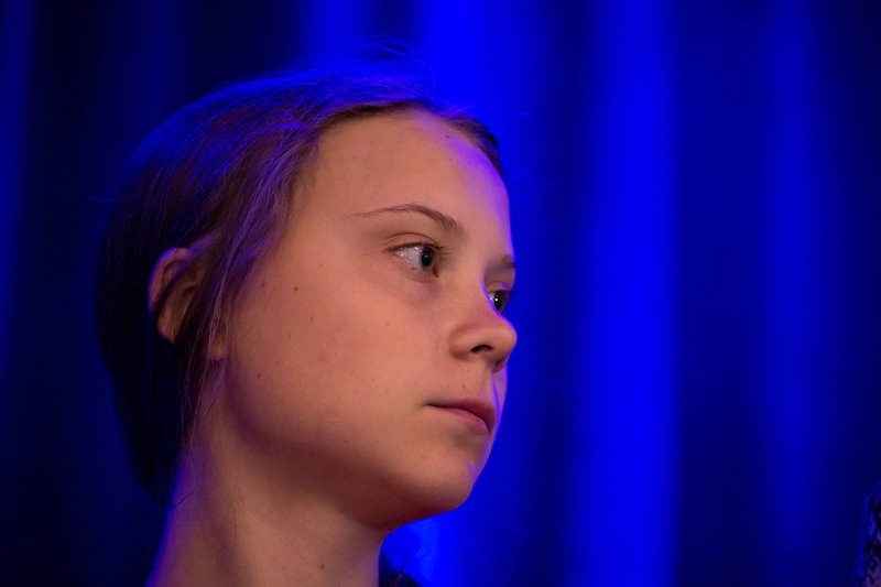Greta Thunberg Mynd: EPA