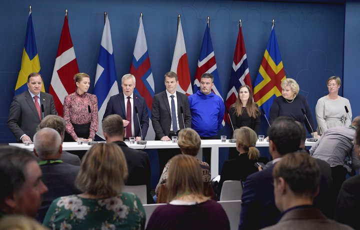 Frá fundi Norðurlandaráðsins í fyrra