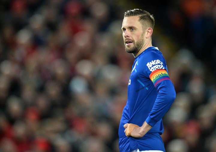 Gylfi Sigurðsson er stærsta íslenska stjarnan í enska boltanum, sem Síminn keypti sýningarréttinn að í fyrra. Hann leikur með Everton.