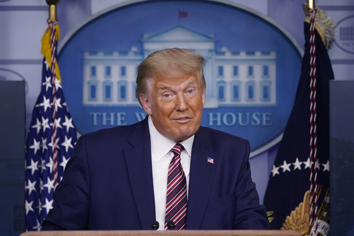 Donald Trump er með COVID-19.