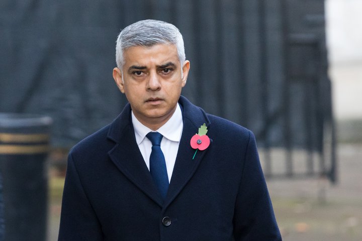 Sadiq Khan, borgarstjóri Lundúna.