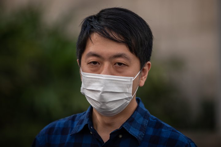 Ted Hui var þingmaður á svæðisþinginu í Hong Kong.