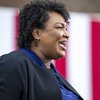 Stacey Abrams hefur fengið mikið lof í dag, en hún og margir aðrir hafa barist fyrir kosningaþátttöku minnihlutahópa í Georgíu undanfarin ár.