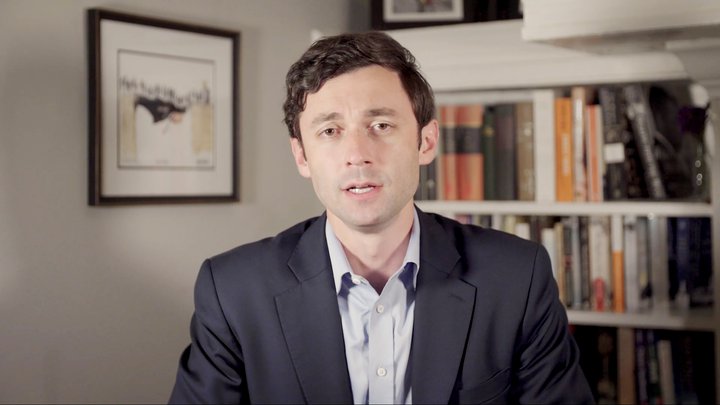 John Ossoff, nýkjörinn þingmaður öldungadeildar Bandaríkjaþings í Georgíu.