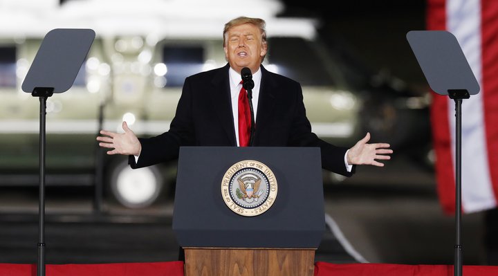 Donald J. Trump, forseti Bandaríkjanna.