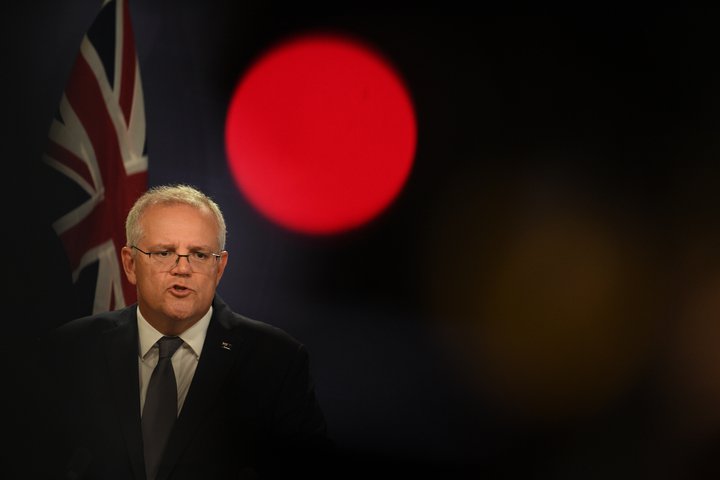 Scott Morrison forsætisráðherra Ástralíu.