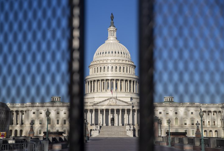 Þinghúsið í Washington.