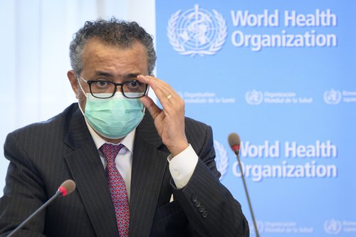 Tedros Adhanom Ghebreyesus, forstjóri WHO. Mynd: EPA