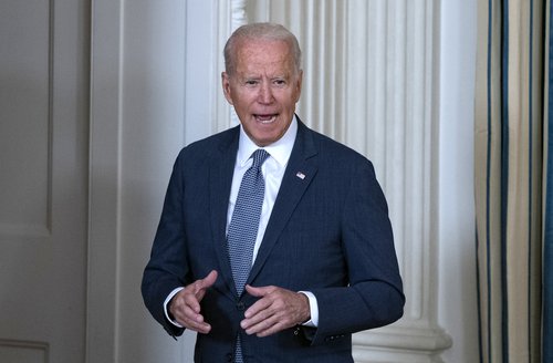 Joe Biden Bandaríkjaforseti. Mynd: EPA