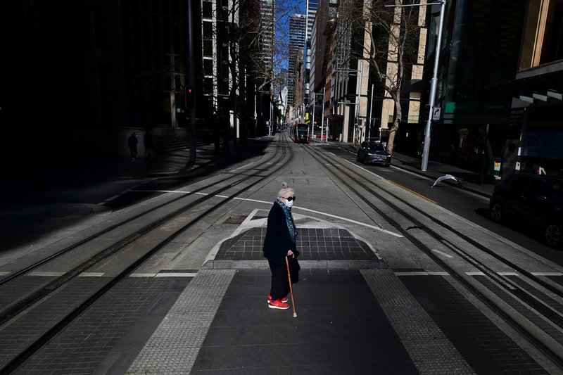 Tómar götur í Sydney, stærstu borg Nýja Suður-Wales. Mynd: EPA