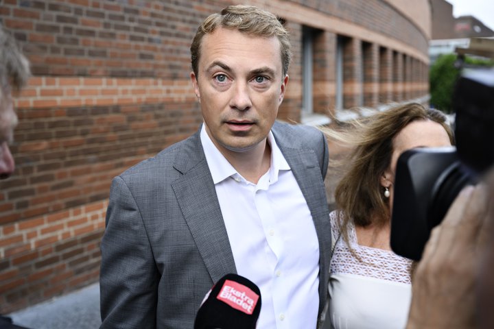 Morten Messerschmidt kemur hér fyrir rétt í Lyngby í vikunni.