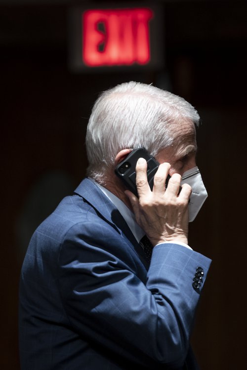 Anthony Fauci er á útleið úr opinberri þjónustu sem hann hefur veitt í hálfa öld. Mynd: EPA