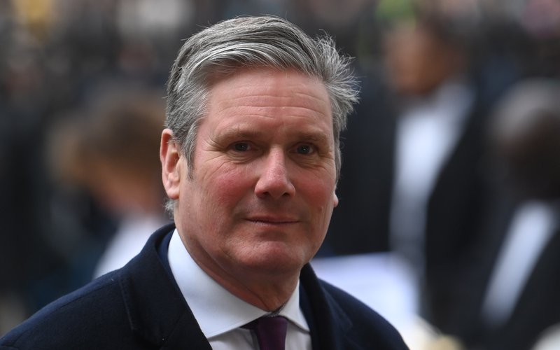Keir Starmer, leiðtogi Verkamannaflokksins. Mynd: EPA