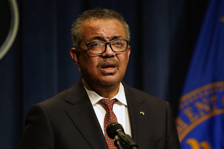 Dr. Tedros Adhanom Ghebreyesus er forstjóri Alþjóðaheilbrigðisstofnunarinnar, WHO.