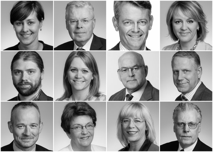 Brynhildur (A), Einar K. (D), Frosti (B), Hanna Birna (D), Helgi Hrafn (Þ), Katrín (S), Kristján (S), Páll Jóhann (B), Róbert (A), Sigrún (B), Vigdís (B) og Ögmundur (V) ætla öll að hætta á Alþingi. 