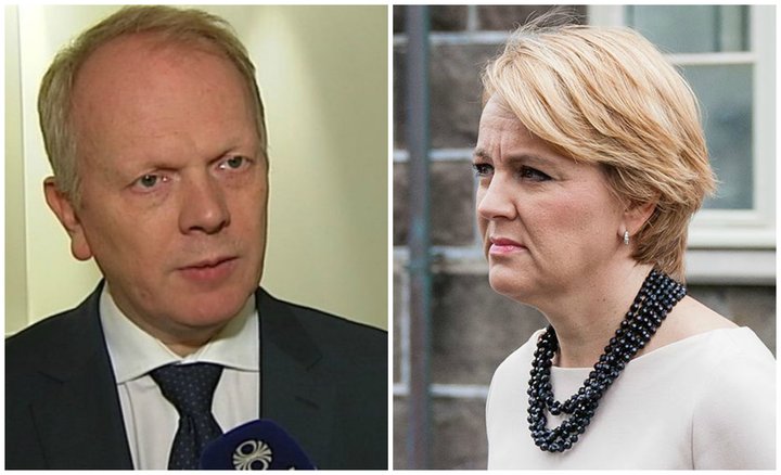 Illugi Gunnarsson og Hanna Birna Kristjánsdóttir eru bæði að hætta í þingmennsku.