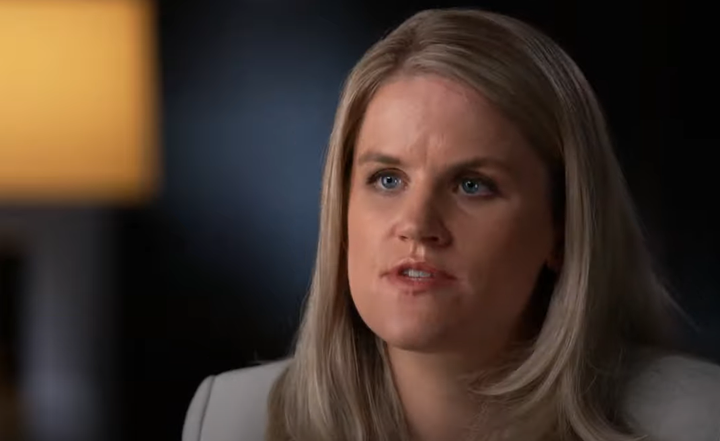 Frances Haugen, fyrrverandi vörustjóri hjá Facebook.