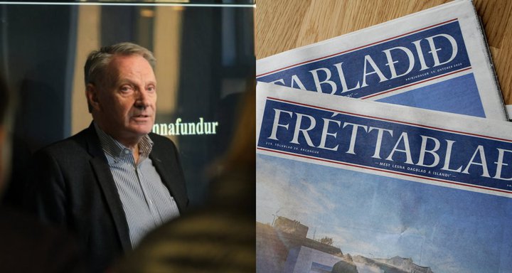 Helgi Magnússon er aðaleigandi og stjórnarformaður Torgs, útgáfufélags Fréttablaðsins.