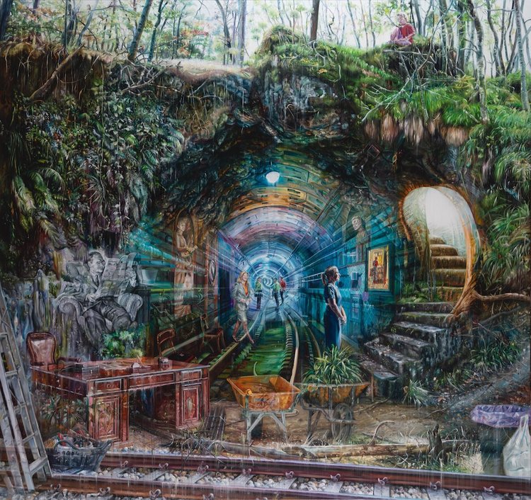 Helle Thorning Schmidt gengur yfir lestateinana í átt Mette Frederiksen, eftirmanni sinum á formannsstóli. Mynd: Brostrup