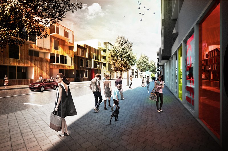 Til setndur að byggja upp 600 íbúðir auk atvinnuhúsnæðis á Hlíðarendareitnum.