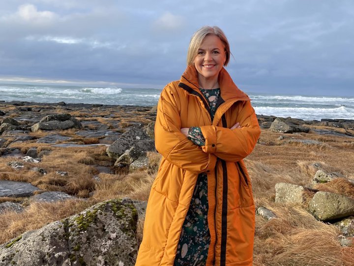 Hólmfríður Árnadóttir varð hlutskörpuð í forvali Vinstri grænna í Suðurkjördæmi.