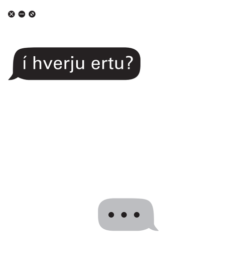 Í hverju ertu?