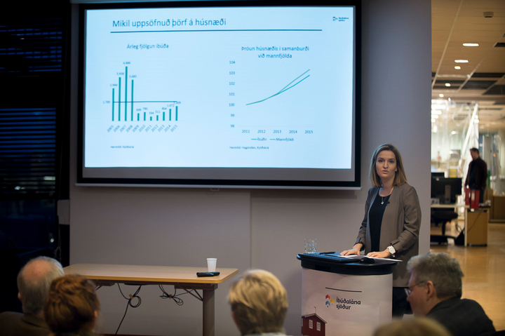 Una Jónsdóttir hjá Íbúðalánasjóði.