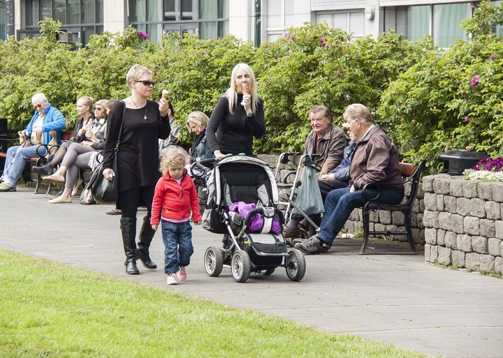 Skuldahlutfall barnafjölskyldna er mun hærra en hlutfall barnlausra hjóna