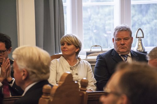 Ragnheiður Elín og Sigurður Ingi. 