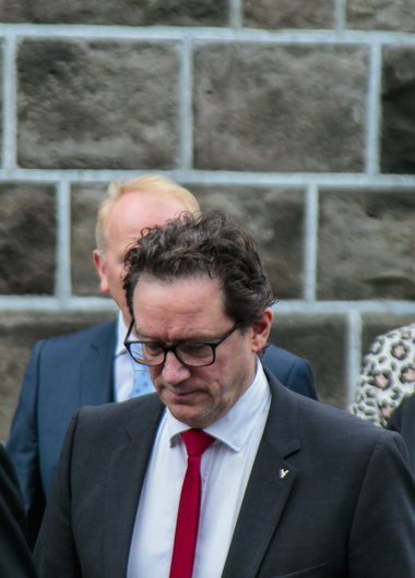 Kristján Þór Júlíusson, mennta- og menningarmálaráðherra, gat ekki fundað með norrænum kollegum sínum á Svalbarða um fjölmiðla. Staðgengill hans sat fundinn.