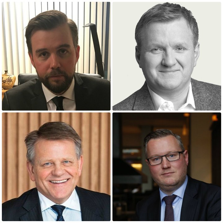 Borgar Þór Einarsson, Friðjón R. Friðjónsson, Björgólfur Jóhannsson og Jens Garðar Helgason eru allir komnir í stjórn Íslandsstofu.