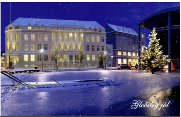 Jólakort forsætisráðherra. 