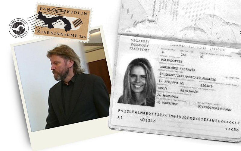 Jón Ásgeir og Ingibjörg, voru í Panamaskjölunum