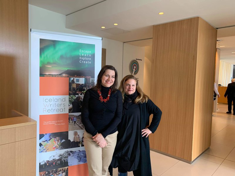 Eliza Reid og Erica Green, stofnendur IWR Mynd: Aðsend