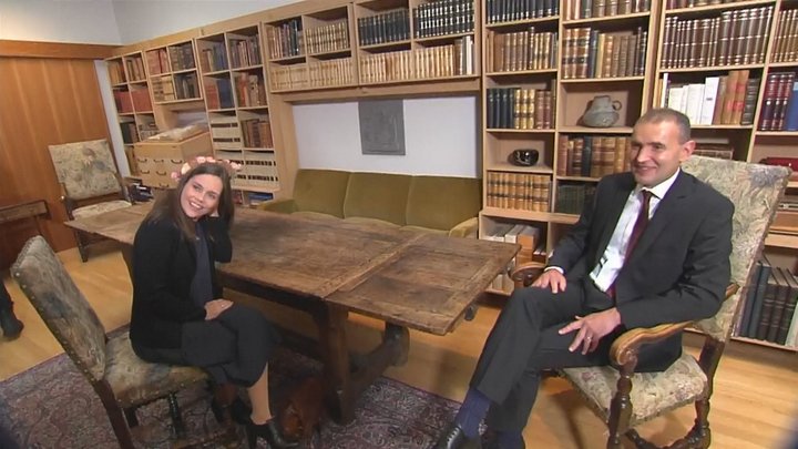 Katrín Jakobsdóttir og Guðni Th. Jóhannesson.