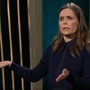 Katrín Jakobsdóttir forsætisráðherra í Forystusætinu á RÚV í gærkvöldi.