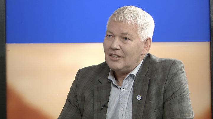 Jón Steindór Valdimarsson, þingmaður Viðreisnar.