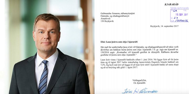 Jónas Már Guðmundsson og kjararáð